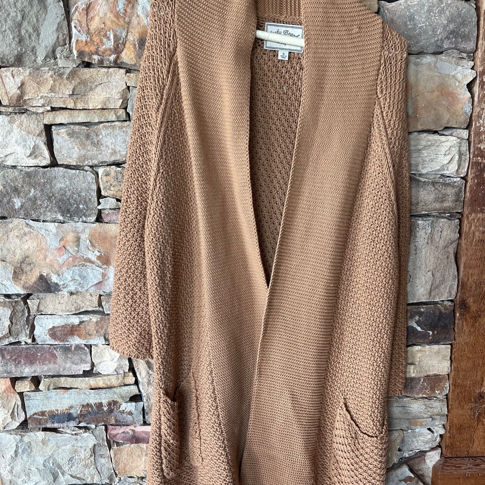 Lucky camel tan cardigan